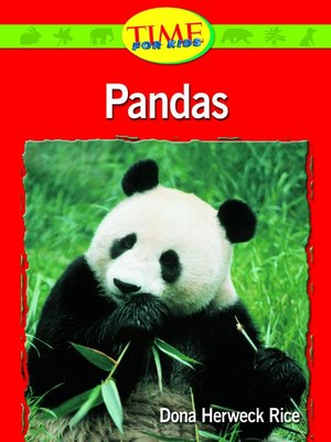 cover image of Pandas (Spanish Version)